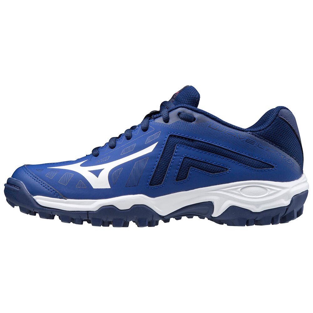 Mizuno Men's Wave Lynx Hockey Shoes Blue/White (X1GC203020-TJK)